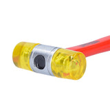 Martillo con tapas plásticas intercambiables con mango de fibra de vidrio 11-1/4", 13 oz Urrea 1383FV - imagen 4