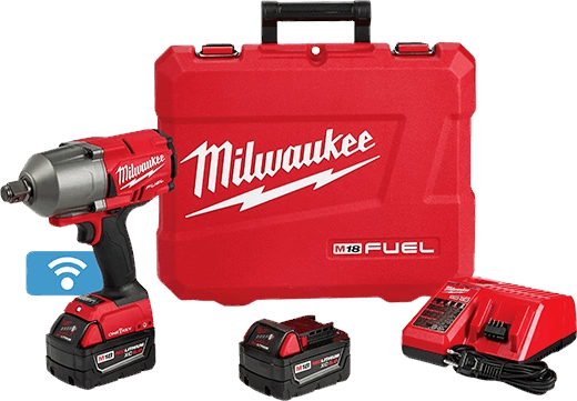 Kit De Llave De Impacto De Alto Torque M18 Fuel™ De 3/4" Con One-Key™ Y Anillo De Fricción