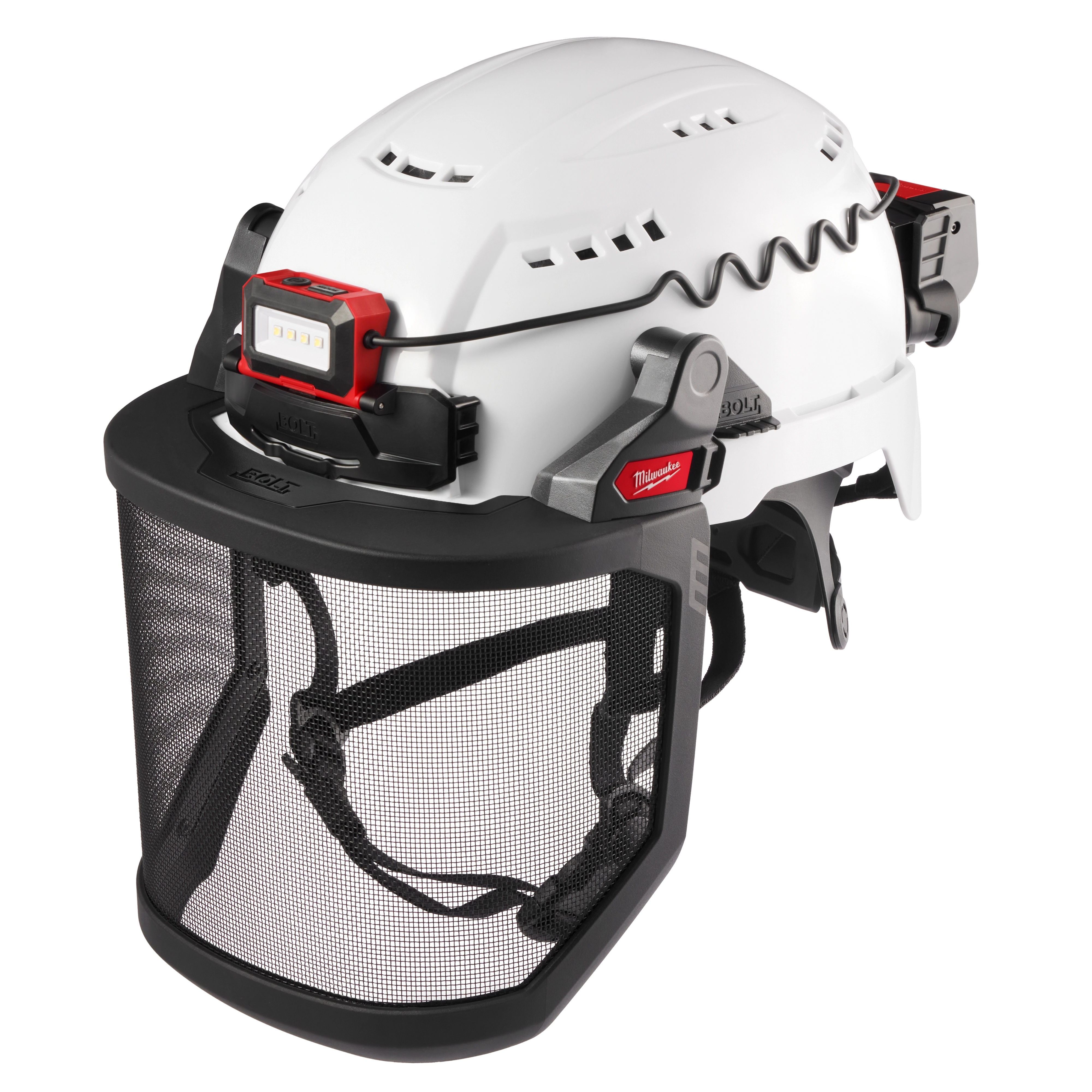 Protector facial completo BOLT™ - Malla metálica (compatible con el casco de seguridad de Milwaukee® [sin ala]) Milwaukee 48-73-1431 - imagen 7