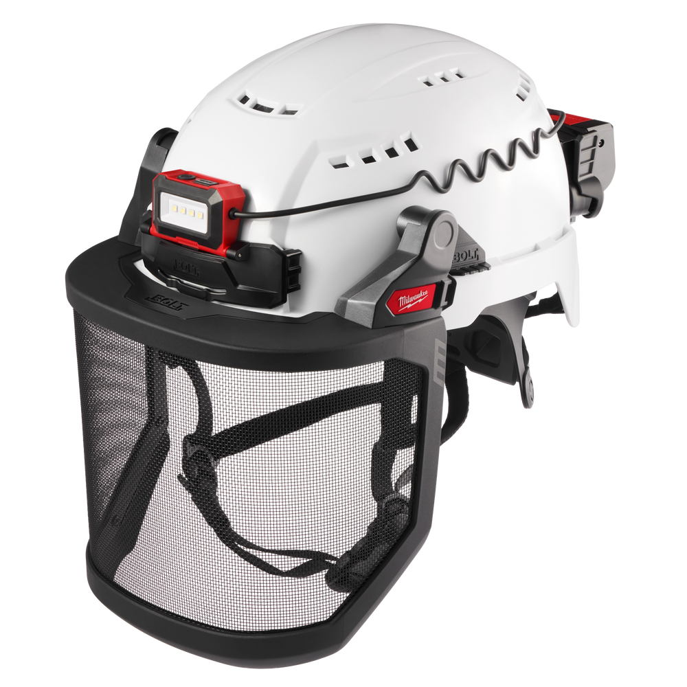 Protector facial completo BOLT™ - Malla metálica (compatible con el casco de seguridad de Milwaukee® [sin ala]) Milwaukee 48-73-1431 - imagen 7