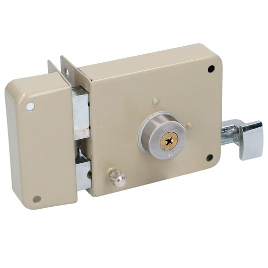 Cerradura de sobreponer función instala fácil, izquierda, llave tetra, en caja Lock 13CS – imagen 2