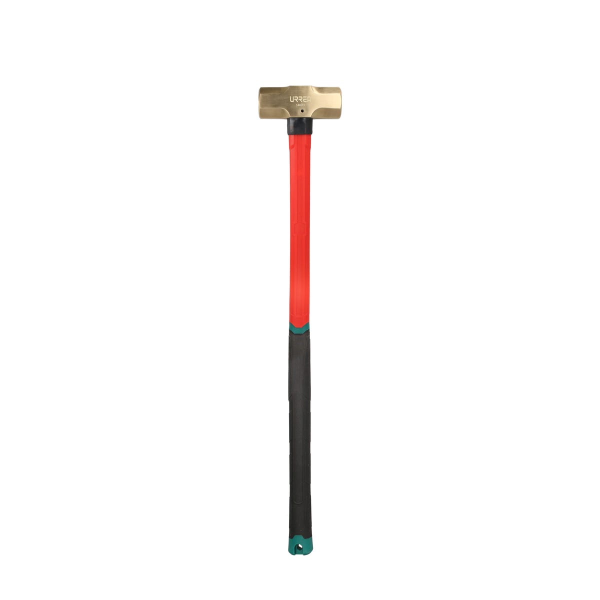 Marro de bronce con mango largo de fibra de vidrio 35", 10 lb Urrea 1440FV - imagen 3