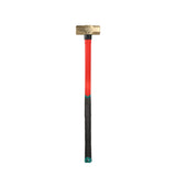 Marro de bronce con mango largo de fibra de vidrio 35", 10 lb Urrea 1440FV - imagen 3