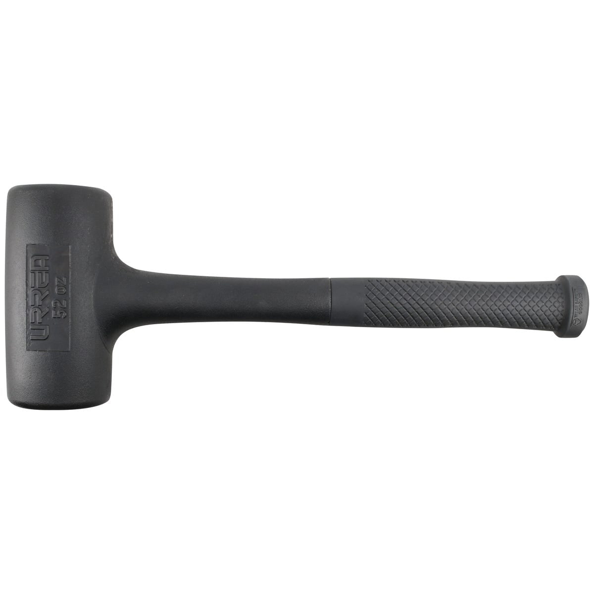 Mazo de golpe seco tapas fijas de alto impacto con mango 12-1/8", 52 oz Urrea 1452G - imagen 5