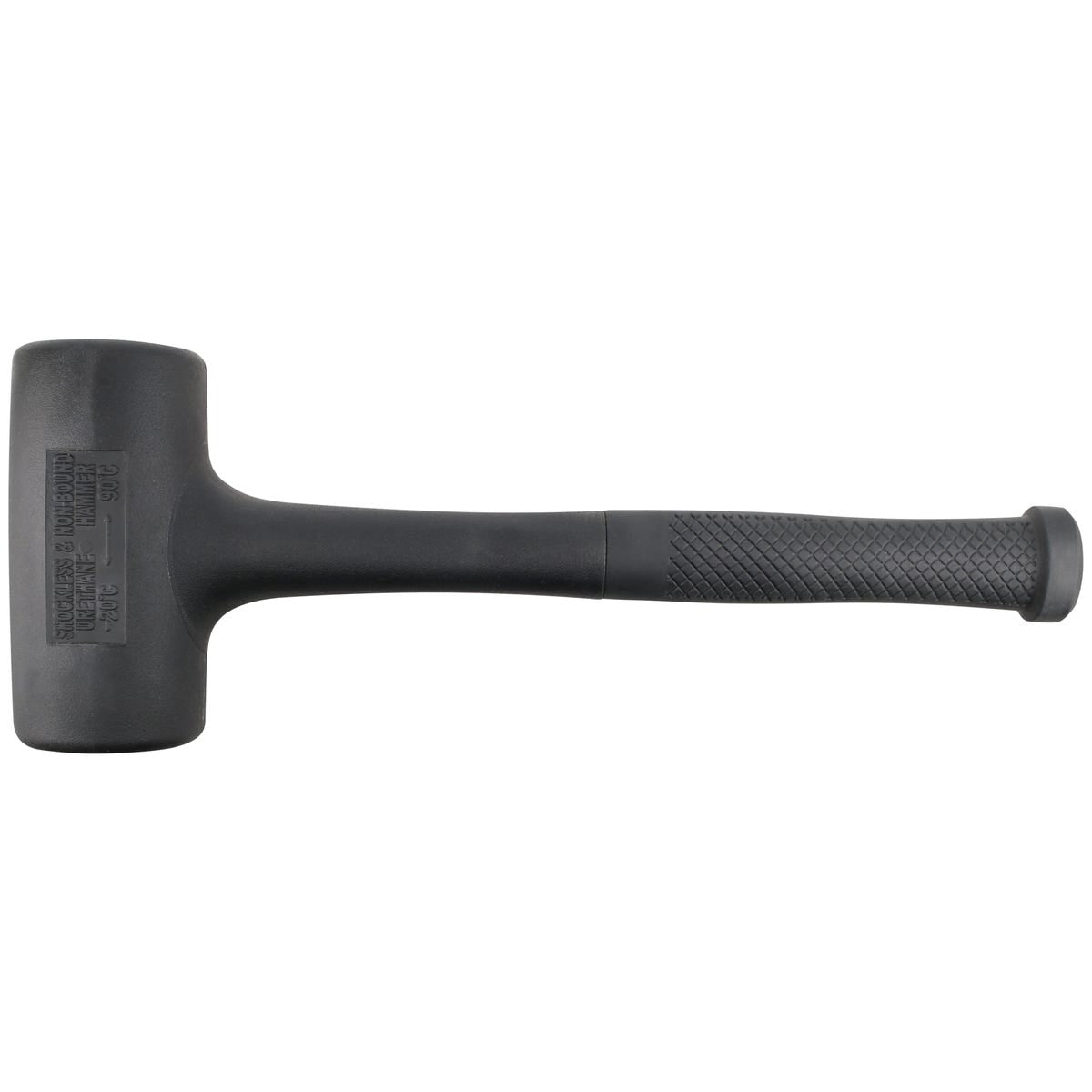 Mazo de golpe seco tapas fijas de alto impacto con mango 12-1/8", 52 oz Urrea 1452G - imagen 6