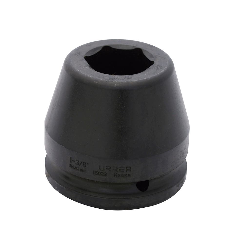 Dado de impacto cuadro de 1-1/2", 6 puntas, en pulgadas, 1-3/8" Urrea 15022 - imagen 2