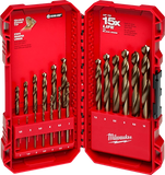 Juego de brocas de cobalto métricas RED HELIX™ de 19 piezas Milwaukee 48-89-2530