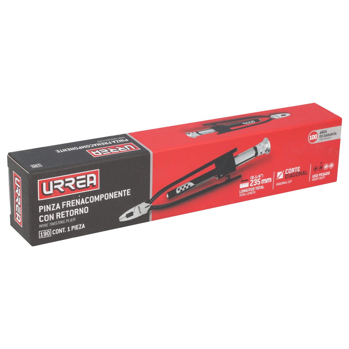 Pinza frena componente con retorno 9-1/4" Urrea 190 - imagen 4