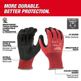 Guantes de nitrilo de nivel 4 de corte - XL Milwaukee 48-22-8948 - imagen 3