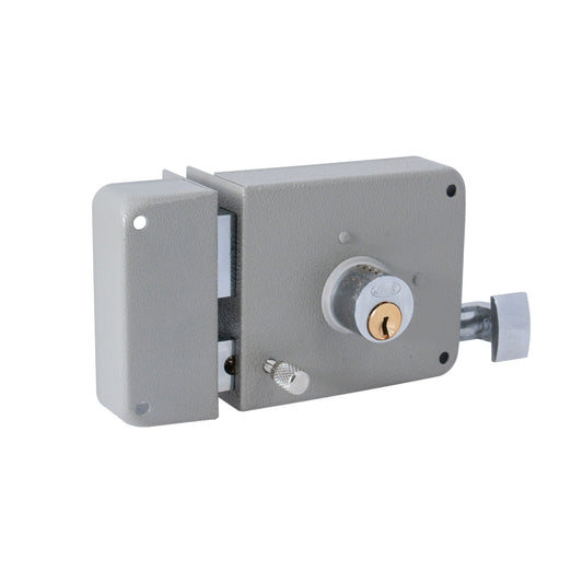 Cerradura de sobreponer función instala fácil, izquierda, llave estándar, en caja Lock 19CS