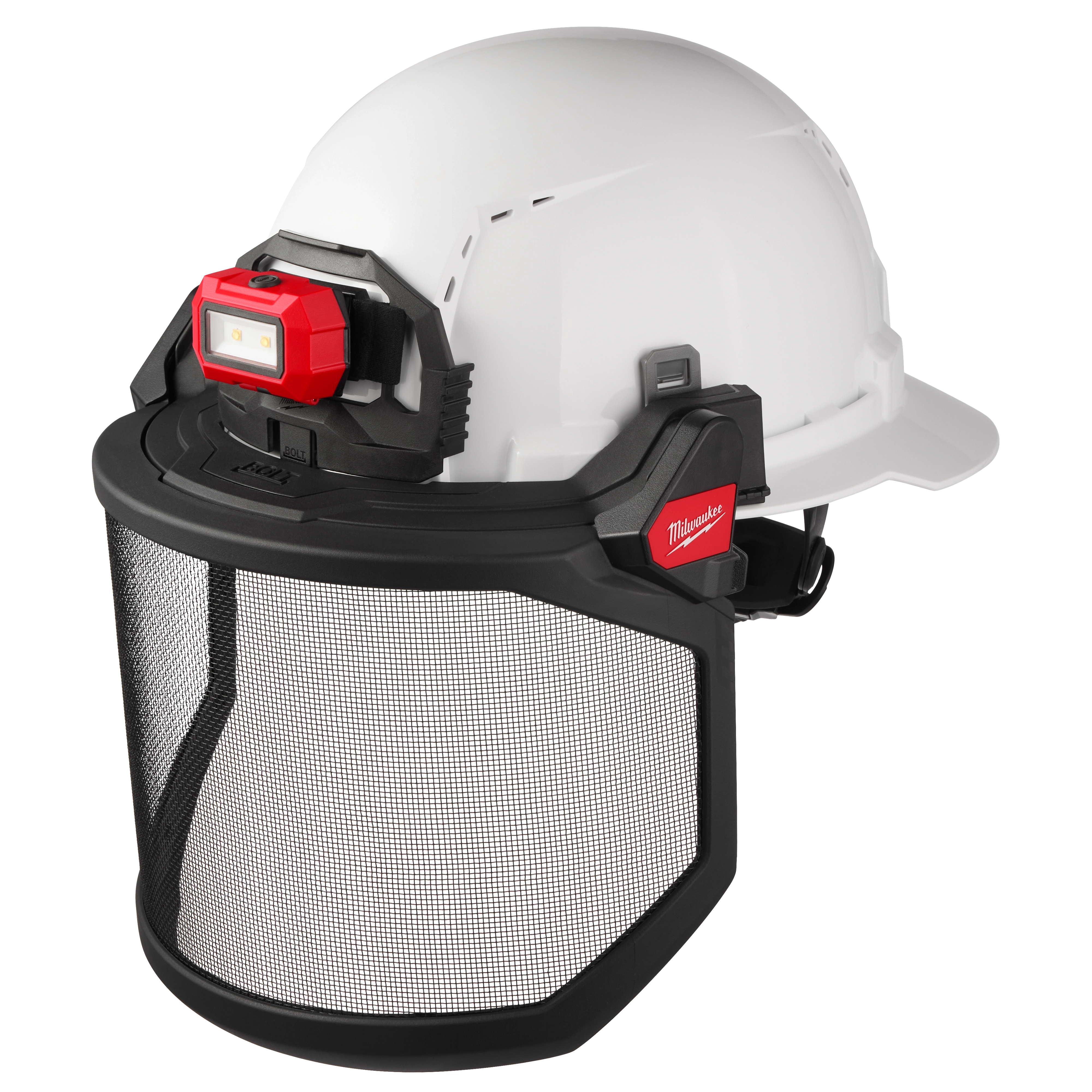 Protector facial completo BOLT™ - Malla metálica (compatible con cascos y cascos de seguridad de Milwaukee®) Milwaukee 48-73-1430 - imagen 7