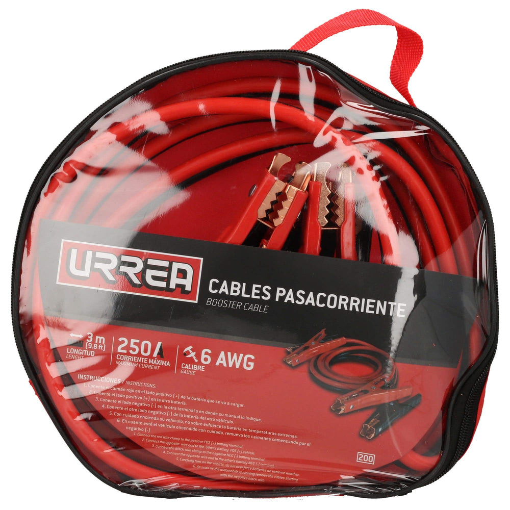 Cables pasa corriente, 3 m Urrea 200 - imagen 6