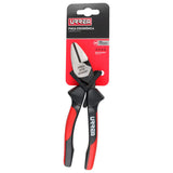 Pinza para electricista con mango bimaterial ergonómica alta palanca corte diagonal de 7" Urrea 207GE - imagen 3
