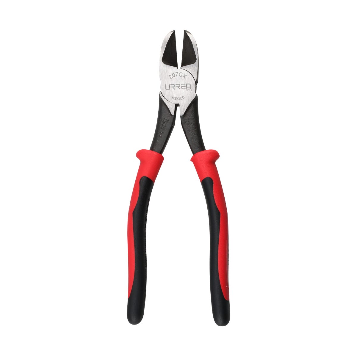 Pinza para electricista con mango bimaterial corte diagonal alta palanca de 7-3/4" Urrea 207GX - imagen 3