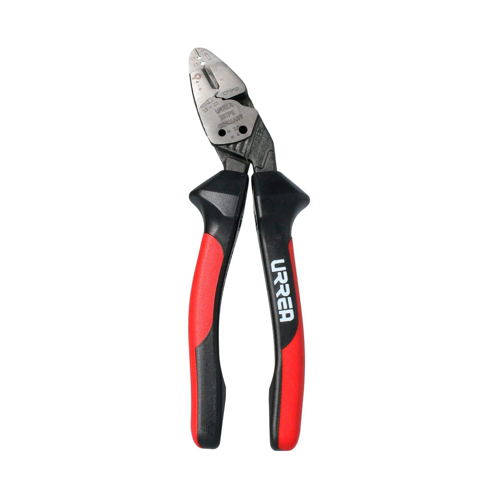 Pinza para electricista con mango bimaterial ergonómica alta palanca corte diagonal de 7" Urrea 207PE - imagen 3