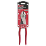 Pinza para electricista con mango rubber grip corte lateral de 8" Urrea 208GM - imagen 3