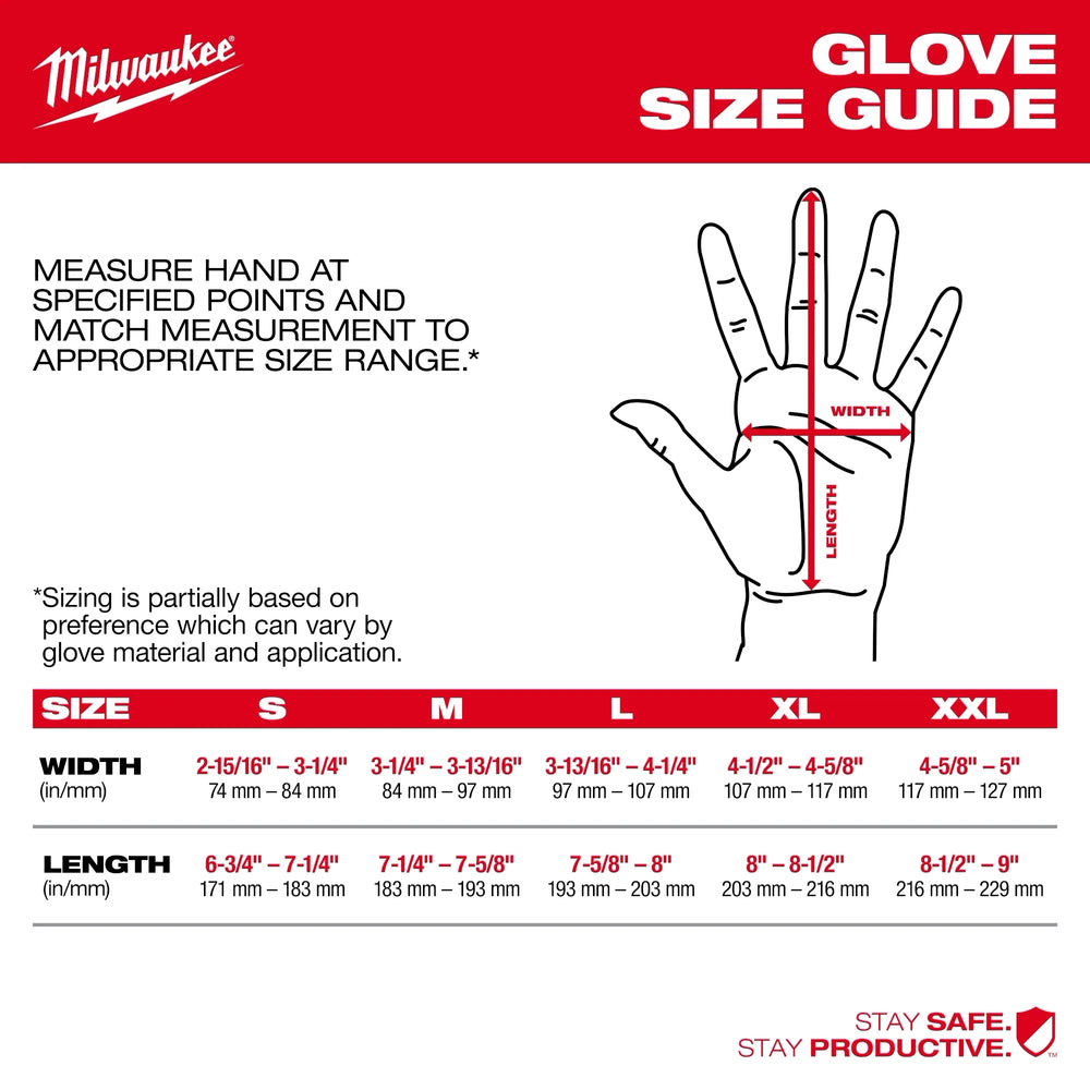 (1) Guantes de Nitrilo Nivel 5 Corte - M ( ) talla M Milwaukee 48-73-8651 - imagen 6