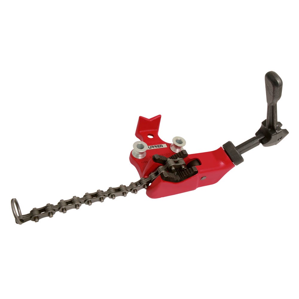 Prensa de cadena para tubos de 1/8" a 6" Urrea 212