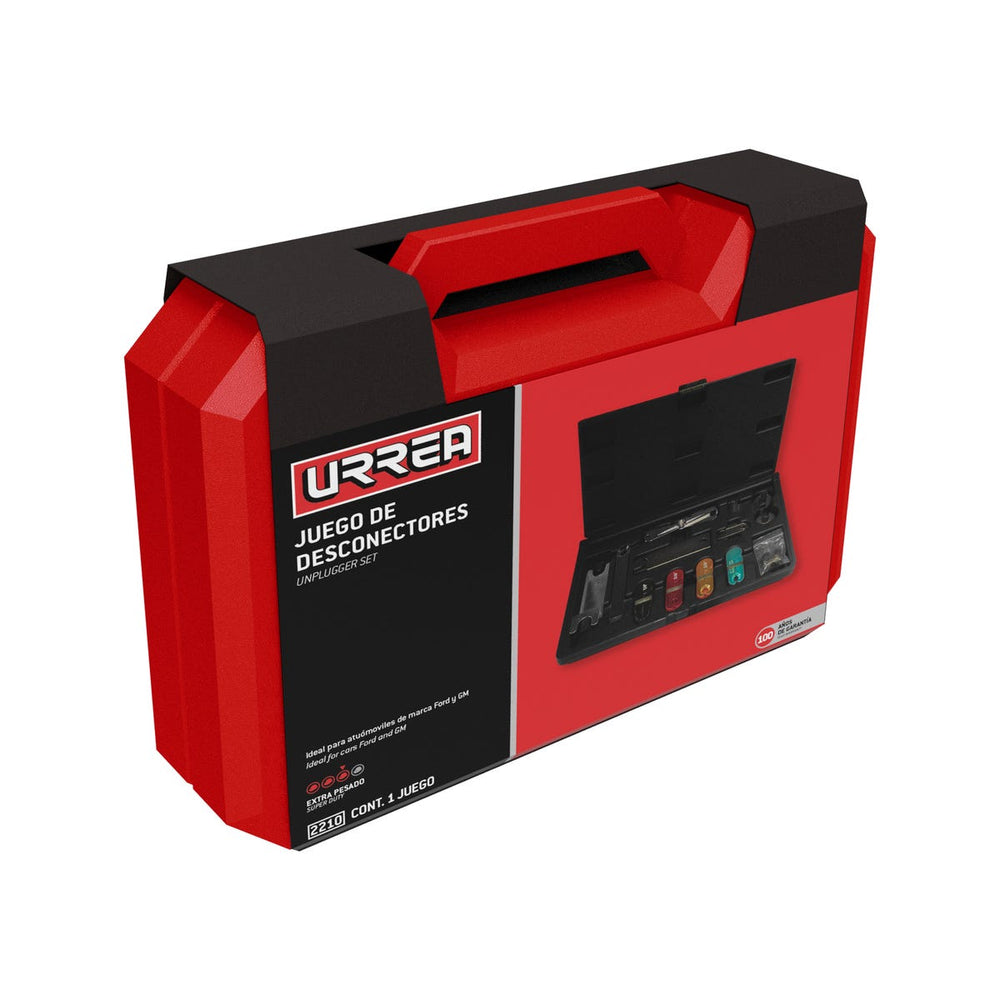 Juego desconectores para líneas de combustible, 12 piezas Urrea 2210 - imagen 3