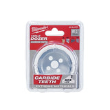 Broca sierra HOLE DOZER™ de 2-1/2" con dientes de carburo Milwaukee 49-56-0727