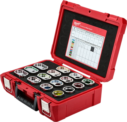 EXACT™ N. ° 6 – Kit de moldes de aluminio en forma de U 12T 750 MCM Milwaukee 49-12-KITA - imagen 2