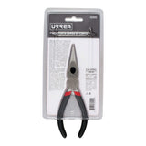 Pinza para electricista con mango rubber grip punta larga corte lateral de 6-3/4" Urrea 226GI - imagen 5