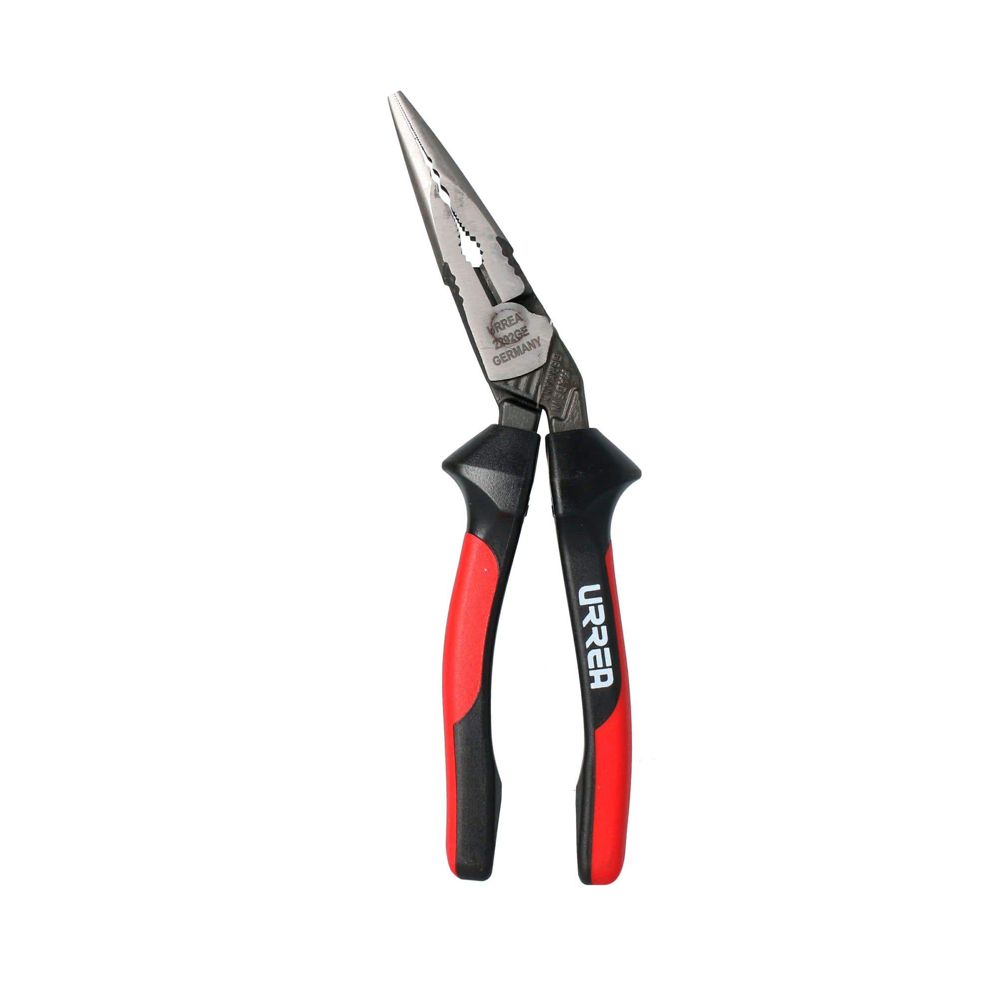Pinza para electricista con mango bimaterial ergonómica alta palanca corte lateral de 8" Urrea 2292GE - imagen 4