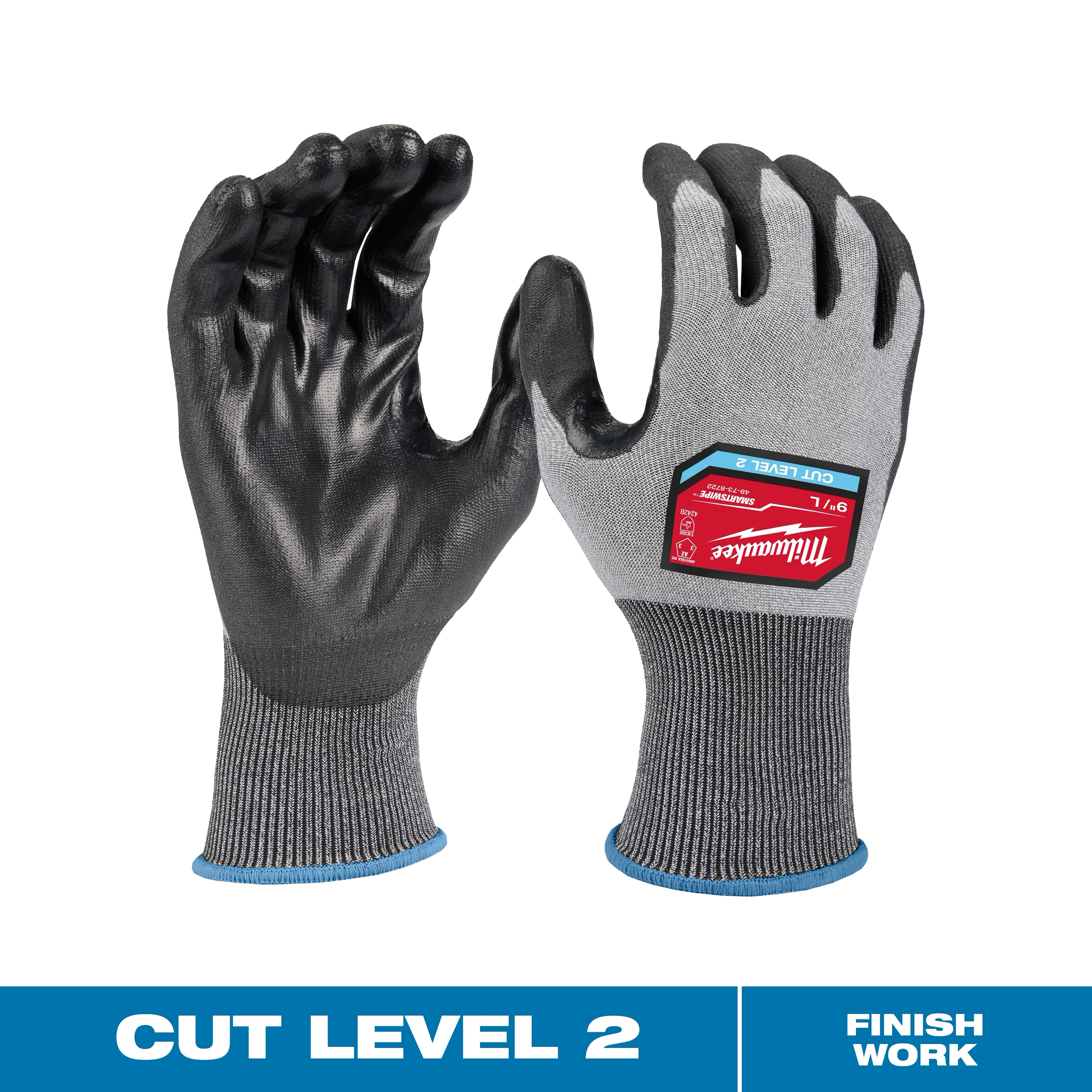Guantes de poliuretano de alta destreza nivel 2 - S Milwaukee 48-73-8720 - imagen 2