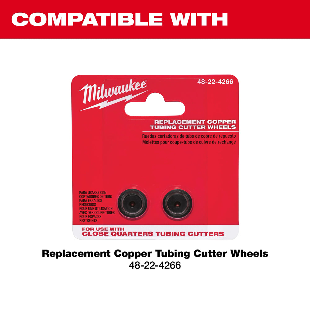 Cortador de tubos en círculos cerrados de 3/4" Milwaukee 48-22-4261 - imagen 7