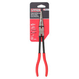 Pinza extra larga para electricista con mango rubber grip punta fina recta de 11" Urrea 239G - imagen 4