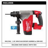 Rotomartillo Milwaukee 2915-20: incluye mango lateral y tope de profundidad