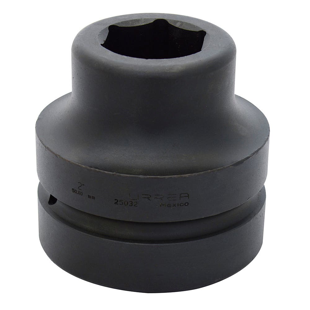Dado de impacto cuadro de 2-1/2", 6 puntas, en pulgadas, 2" Urrea 25032