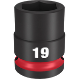Cubo profundo de 1" con boca de 3/4" de 6 puntas SHOCKWAVE Impact Duty™ Milwaukee 49-66-6339