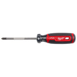 Destornillador Phillips n.º 2 de 4" con empuñadura acolchonada (EE. UU.) Milwaukee MT202