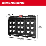 Placa grande para pared PACKOUT™ Milwaukee 48-22-8497 - imagen 3