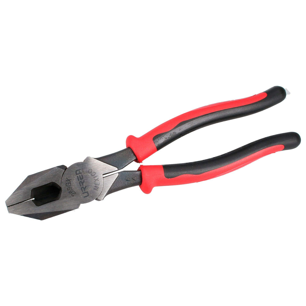 Pinza para electricista con mango bimaterial corte lateral alta palanca de 9-3/8" Urrea 269GX - imagen 3