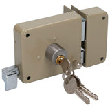 Cerradura sobreponer clásica función derecha, llave estándar, en caja Lock 26CS