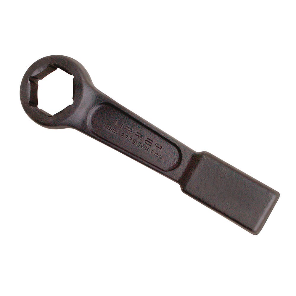 Llave de golpe plana fosfatizada en pulgadas, 6 puntas, 1-13/16" Urrea 2729SWH - imagen 2