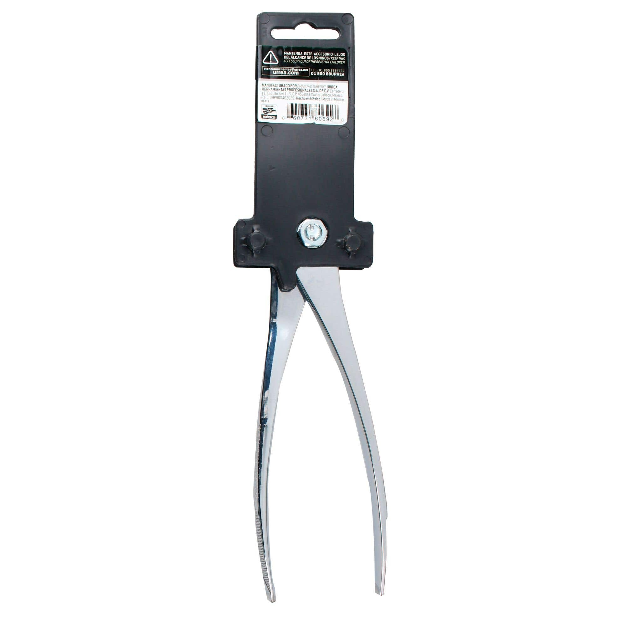 Pinza para mecánico con mango de acero forjado y botón de ajuste de 8" Urrea 278 - imagen 5
