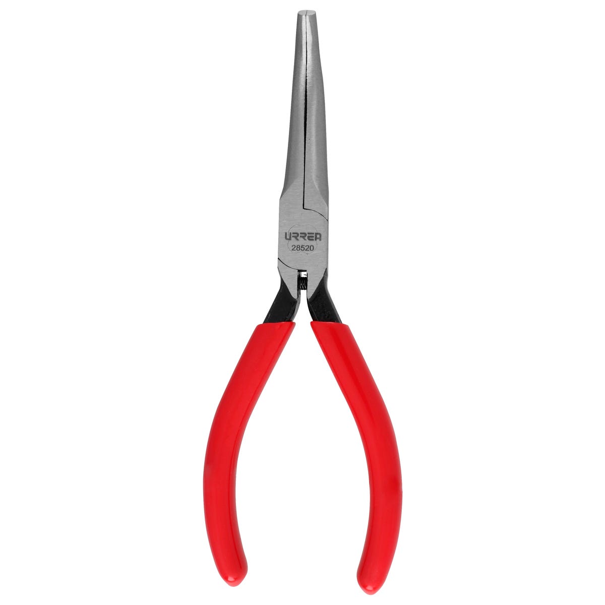Pinza para electricista con mango rubber grip punta aguja lisa curva 45° de 5-11/32" Urrea 28520 - imagen 8