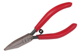 Pinza para electricista con mango rubber grip con resorte punta plana lisa de 4-3/4" Urrea 28580 - imagen 2