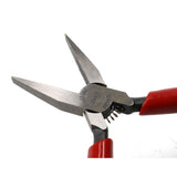 Pinza para electricista con mango rubber grip con resorte punta plana lisa de 4-3/4" Urrea 28580 - imagen 3