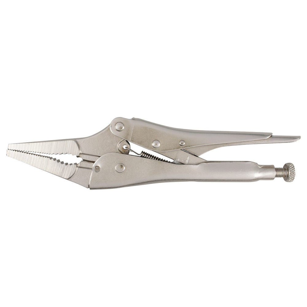 Pinza de presión cromada nariz larga de 10" Urrea 289LN - imagen 8