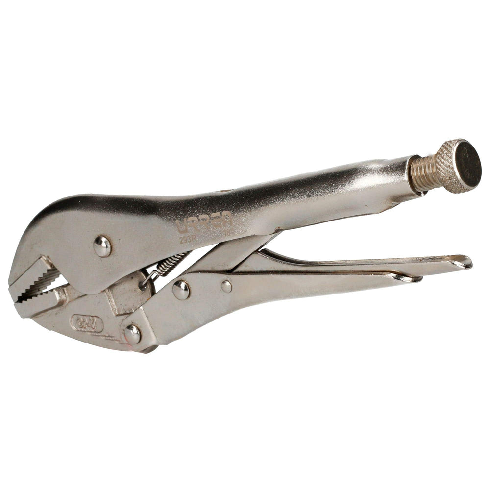 Pinza de presión cromada quijada recta de 10" Urrea 293R - imagen 3