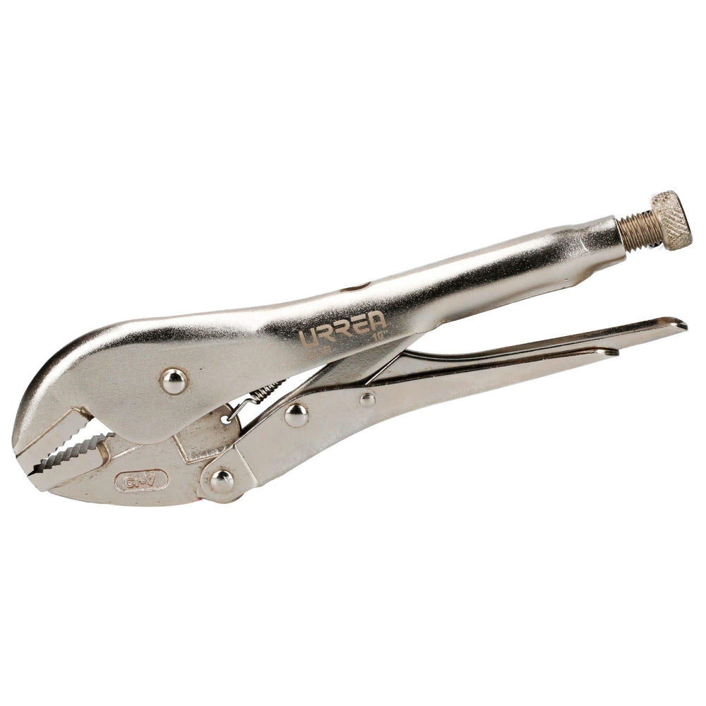 Pinza de presión cromada quijada recta de 10" Urrea 293R - imagen 4