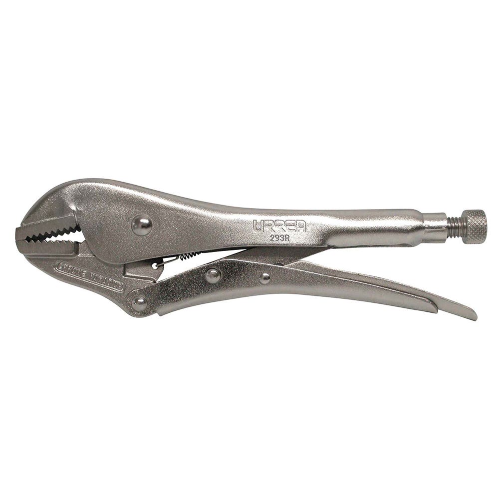 Pinza de presión cromada quijada recta de 10" Urrea 293R - imagen 2