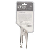 Pinza de presión cromada quijada curva con corta alambre de 7" Urrea 294WR - imagen 4