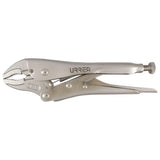 Pinza de presión cromada quijada curva con corta alambre de 7" Urrea 294WR - imagen 7