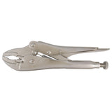 Pinza de presión cromada quijada curva con corta alambre de 7" Urrea 294WR - imagen 8