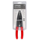 Pinza pelacable con mango air cushion 8-18 AWG poncha terminales, cta tornillos de 8-3/4" Urrea 299 - imagen 5